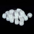 10Pcs 18mm D6 Round Corner Empty Acrylic White Blank Dice For DIY Board Game Write Painting Graffiti Props Educational Toys tool. 