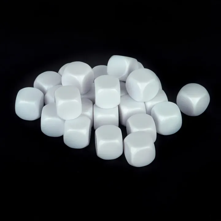 10Pcs%2018mm%20D6%20Round%20Corner%20Empty%20Acrylic%20White%20Blank%20Dice%20For%20DIY%20Board%20Game%20Write%20Painting%20Graffiti%20Props%20Educational%20Toys%20tool%20-%20Image%207