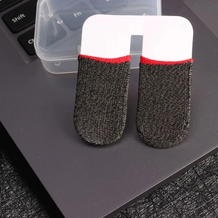 Mobile%20Gaming%20Finger%20Sleeve%20Anti-Sweat%20Finger%20Cover%20For%20PUBG%20Mobile%20Game%20Silver%20Fiber%20Touchscreen%20Gamer%20Thumb%20Protector%2010pcs%20-%20Image%202