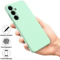 Delicate Liquid Silicone soft Phone Cases For S25 UItra S23 S24 FE For Samsung Galaxy S23 S24 Plus Camera Lens Protector Cover.