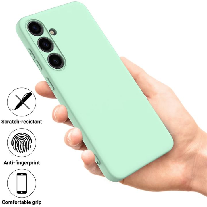Delicate%20Liquid%20Silicone%20soft%20Phone%20Cases%20For%20S25%20UItra%20S23%20S24%20FE%20For%20Samsung%20Galaxy%20S23%20S24%20Plus%20Camera%20Lens%20Protector%20Cover%20-%20Image%205