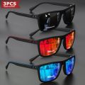2025 New Square Frame Polarized Sunglasses High-Quality Spring Hinges Multicolor Coated Lenses for Vacation Driving Fishing UV P.