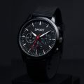 Men's Casual Sport Watch – Fabric Canvas Strap with Round Dial | Cool & Durable Wristwatch.