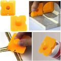 Prodrill 5Pcs Caulking Tool Kit Silicone Caulk Nozzle Applicator Finishing Set Grout Sealant Remover Finishing Scraper Edger. 