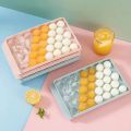 3D Round Ice Cube Tray With Lid Plastic Diamond Spherical Style Ice Mold DIY Mould Ice Ball Maker Kitchen Tools ice cube mold. 