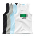 Boy Girl Fashion Vest Undershirts Kids Summer Cotton Tanks Top 5 Colors Sleeveless Basketball T-Shirt.
