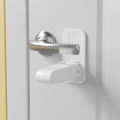 Door Lever Lock Universal Anti-open Handle Child Baby Safety Locks Punch-free Multifunction Hidden Button Buckle Safety Lock. 