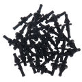 20 Pcs Case Fan Soft Silicone Anti Noise Reducing Vibration Screws Fan Rivet Mounting for Pack Case Fan or CPU Fan.