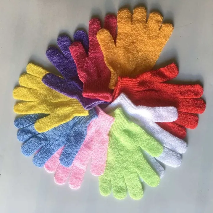 2pic%20Bath%20gloves%20for%20peeling%20Exfolianting%20and%20shower%20scrub%20gloves%20-%20Image%205