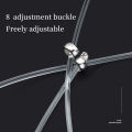 Women's Transparent Frosted Invisible Underwear Straps/ Adjustable Non-slip Seamless Bra Shoulder Strap/ Environmental. 