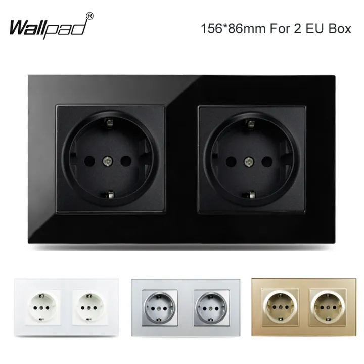 EU%20Standard%20Double%20Sockets%20Europe%20Dual%20Power%20Outlets%20110-250V%20Glass%20Panel%20White%20Electrical%20Plug%20Home%20Inprovement%20-%20Image%207