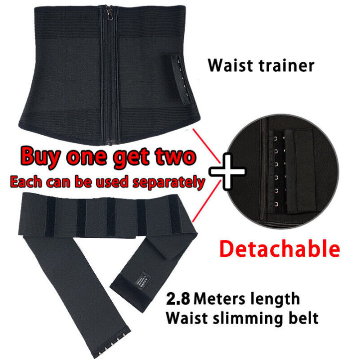9%20Steel%20Bones%20Waist%20Trainer%20Body%20Shaper%20Adjustable%20Belly%20Tummy%20Control%20Snatch%20Me%20Up%20Wrap%20Stretch%20Bands%20Slim%20Body%20Shaper%20Women%20-%20Image%204