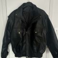 Leather Cargo Jacket Men. 