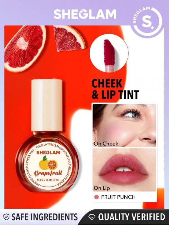 SHEGLAM For the Flush Lip & Cheek Tint-Fruit Punch