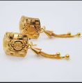 Gold Design D Baliya Gold plated Long lasting Best Quality earrings For Girl And Women. 