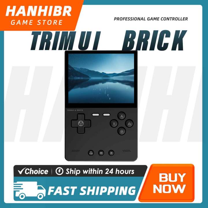 TRIMUI BRICK CNC Metal Retro Handheld Console 3.2"  1024x768 IPS Linux Mood LED Free Keycap 3000mAh WiFi  for Game Lovers