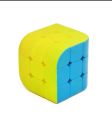 Penose Cube New Rotation 3×3 Plastic Magic Trihedron Slide Stickerless Curved Cube For Kids / For Boys/ For Girls/ Good Quality & Low Price. 