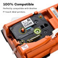 1PK 131 Clear Compatible for Brother Tze131 tze131 TZ131 Tze-131 12mm mini printer ribbon P-touch Label Maker PTD-210 PT-H110. 