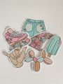 Beautiful tumbler stickers for notebook phonecase pack of 50 stickers. 
