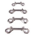 65mm/88mm/100mm Double Ended Scuba Diving Hook - Stainless Steel Eye Bolt Snap Hook Quick Link Carabiner. 