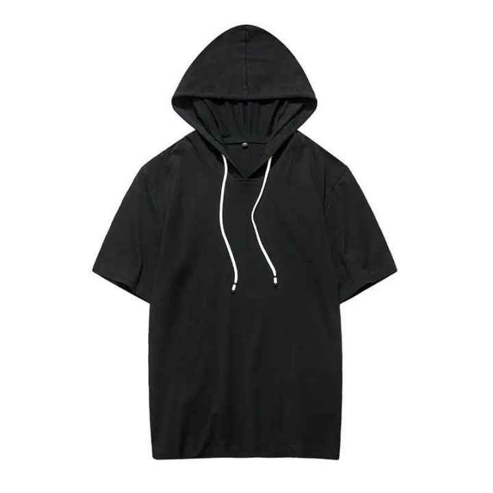 Men’s Half Hoddie T-shirt