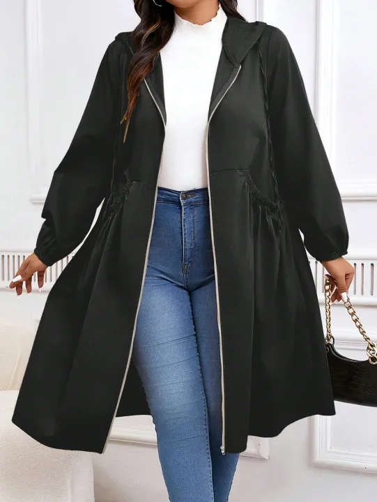 Plus%20Size%20Solid%20Drawstring%20Zip%20Up%20Hooded%20Coat,%20Casual%20Long%20Sleeve%20Pocket%20Outerwear%20for%20Fall%20&%20Winter,%20Women's%20Clothes%20for%20Daily%20-%20Image%202