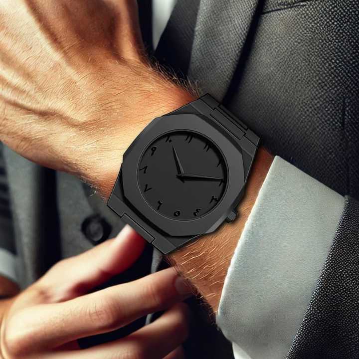 Gift timeless elegance with the Aura Men’s Wrist Watch – Made for Him