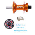 ZTTO P5 6-Bolt Disc Brake Hub Loud Noise Rear Hub 32h 28h 36 Hole MTB Hub 120 Engagement 6 Pawl XD HG MS Thru 12x142 QR 10x135.