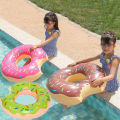 Summer Inflatable Toys Simulation Donuts Shape Swimming Ring PVC Pool Beach Party Water Toys Float Ring Toys for Kids Adults. 