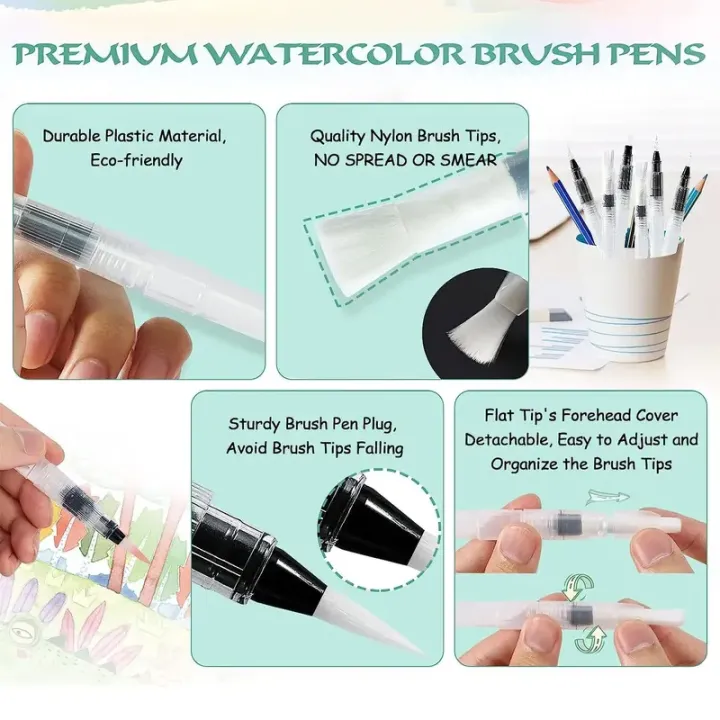 7Pcs%20Refillable%20Watercolor%20Brush%20Pens%20-%20Watercolor%20Painting%20Set%20with%20Fine%20Tip,%20Portable%20Water%20Brush%20Pens%20for%20Artists%20&%20Beginners%20-%20Image%205