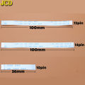 JCD 10pcs Charging PCB Board and Power switch Flex Cable For PS3 slim PS2 10pin 12pin 14pin Ribbon Flex Cable for PS4. 