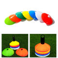 12/24pcs Agile Disk Cone Sleeve Multi sport Training Space Cone Football Skill Training Convenient Props Training Obstacles.