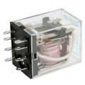 AC 220V/240V Coil 8 Pin DPDT Power Electromagnetic Relay The image displays an 8-pin electromagnetic power relay, specifically identified as a uxcell HH52P Coil 8 Pin General Power Relay or HH52P AC 200/220V Coil 8 Pin General Power Relay DPDT. 