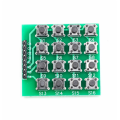8pin 4x4 4*4 Matrix 16 Keys Button Keypad Keyboard Breadboard Module Mcu for arduino Diy Kit. 