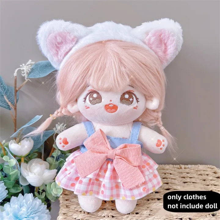 Pretty%20Dress%20Clothes%20for%2020cm%20Cotton%20Plush%20Toys%20Dress%20Up%20Clothing%20Princess%20Skirt%20Cute%20Casual%20Suit%20Socks%20Set%20Girls%20Brithday%20%20-%20Image%203