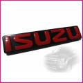 Logo red Isuzu DMAX logo grille red 2003-2011 Good quality * Good job * ** beautiful delivery **. 