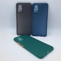 Vivo V21e Ultra Thin Soft Shockproof Silicone Back Cover Matte Protection Case. 