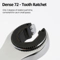 8-19mm Metric Flex-Head Ratcheting Wrench Professional Chrome Vanadium Steel Ratchet Wrenches Fast And Labor-Saving Dual-Use. 