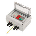 Full Copper Wire 1 in 1 Out DC 600V Photovoltaic Combiner Box Fuse MCB SPD Disconnect Switch for Solar Panel Installation. 