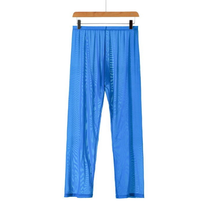 Men's%20%20Soft%20Mesh%20Sheer%20See-through%20Stretch%20Pants%20Trousers%20Sleepwear%20Hot%20Translucent%20Men%20Pants%20Homewear%20-%20Image%207