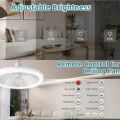 Modern Ceiling Fan Light Bedroom Invisible Ceiling Fan Light Fan Integrated Light Indoor Decoration Lighting Air Supply. 