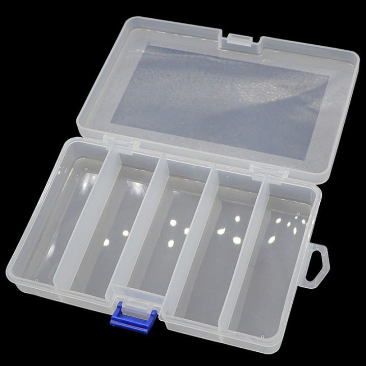 5-Compartment%20Fishing%20Lure%20Box%20%E2%80%93%20Clear%20Plastic%20Tackle%20Organizer%20for%20Hooks,%20Frogs%20&%20Soft%20Baits%20-%20Image%207