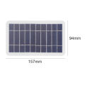 5V 2W Solar Panel Output USB Outdoor Portable Solar System Mobile Phone Chargers. 