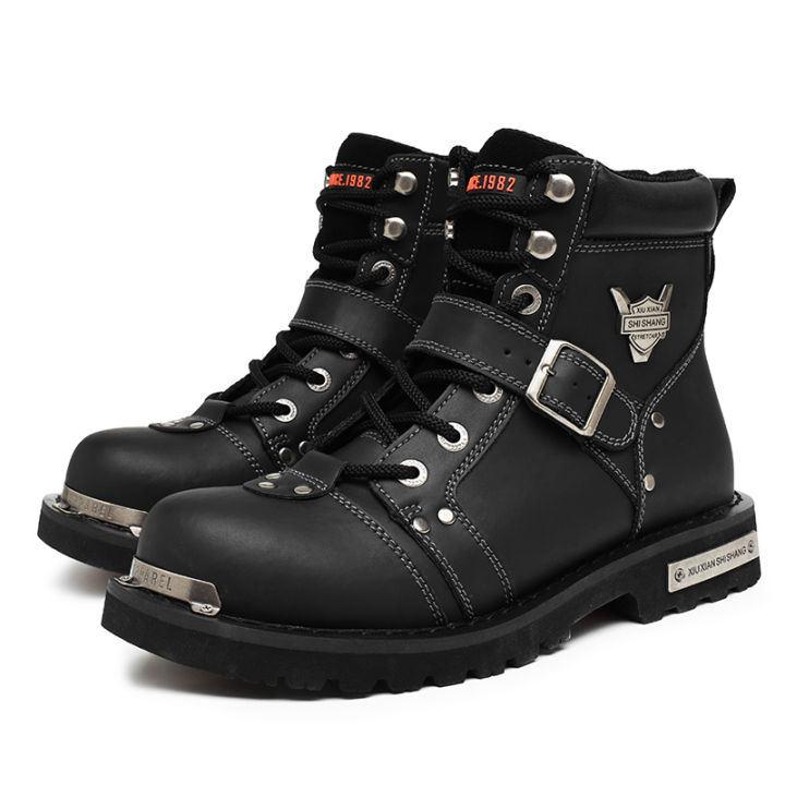 High%20Quality%20Men%20Snow%20Boots%20Metal%20Rivets%20Low%20Heel%20Trend%20Punk%20Rock%20Knight%20Boots%20Men's%20Leather%20Winter%20Cotton%20Shoes%20Motorcycle%20Boot%20-%20Image%207