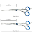 Hairdressing Scissors Professional High Quality 6 Inch Hair Scissors Hairdressing Shears Teeth Cutting Thinning Scissors.