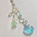 Shell Beaded Phone Chain Gorgeous Star Lily of the Valley Coquettish Coquette Keychain Pendant Keyring Jewelry Accessories.
