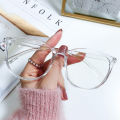 Transparent Computer Glasses Frame Women Men Anti Blue Light Round Glasses Blackout Glasses Optical Glasses Lenses. 