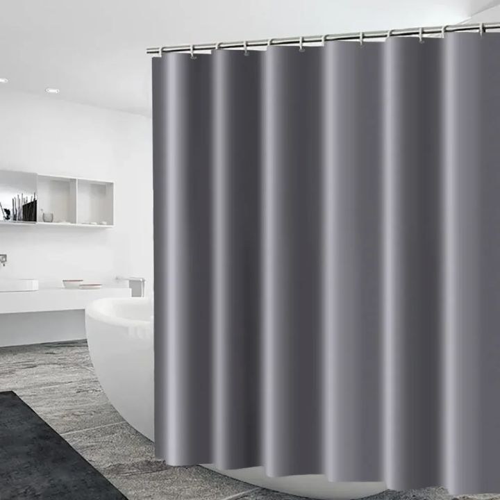 180-230cm%20Shower%20Curtains%20Waterproof%20Heavy%20Duty%20Thick%20Fabric%20Bath%20Curtain%20for%20Hotel%20Bathroom%20Bathtub%20Solid%20White%20Private%20Cover%20-%20Image%202