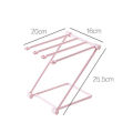 Desktop folding vertical rag storage rack kitchen paper towel rack countertop cup rack towel rack storage rack. 