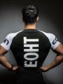 Summer Gyms T Shirt Men Bodybuilding Fitness Quick-Dry Short Sleeve T-Shirt Training Tees Fashion Muscle T Shirt Man Sportswear.